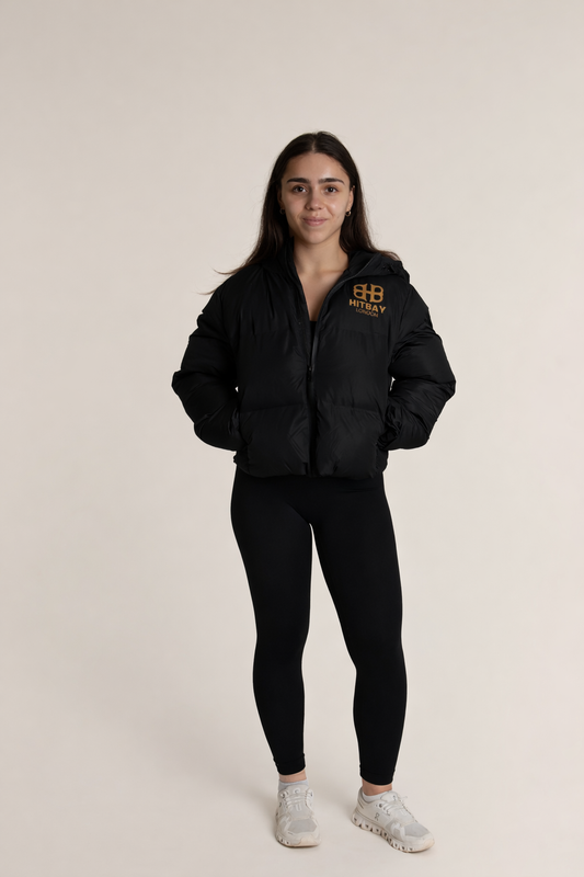 Premium Puffer Jacket with Lockbox – Women's Edition