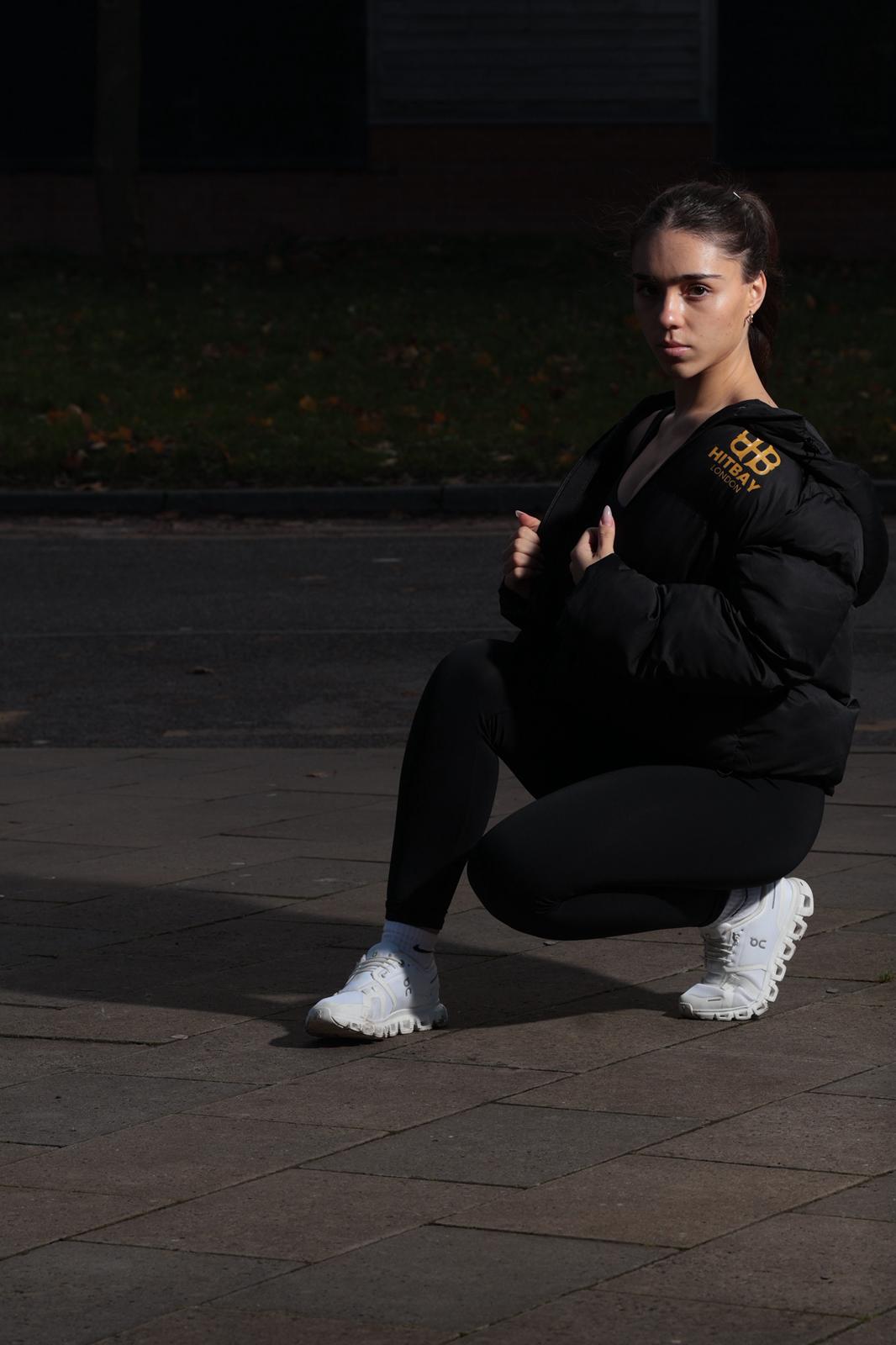 Premium crop Puffer Jacket — Women