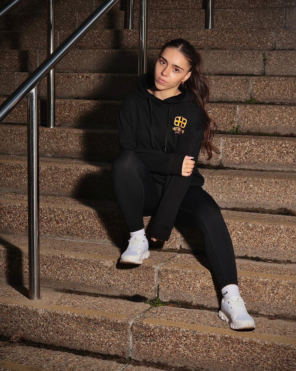 Premium founder signature Hoodie — Women